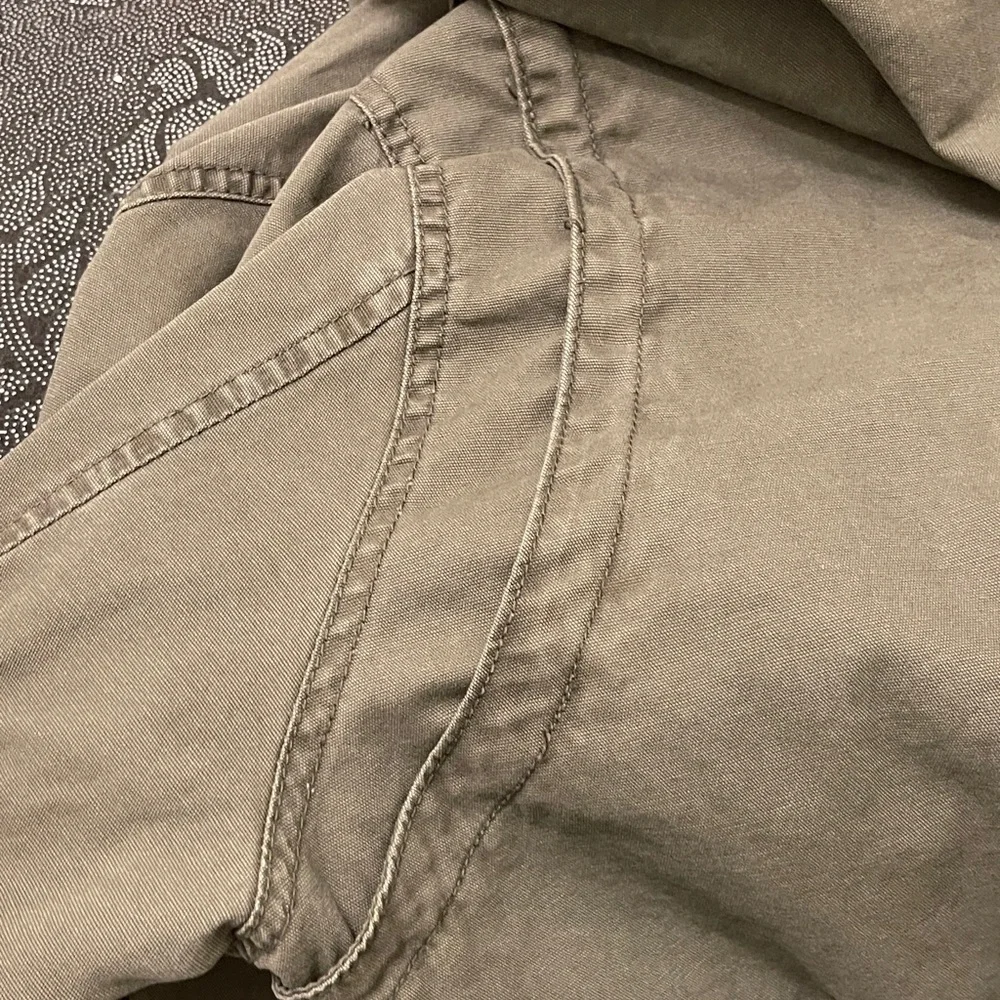 Ava & Viv Olive Hooded Utility Jacket - Picture 9 of 10